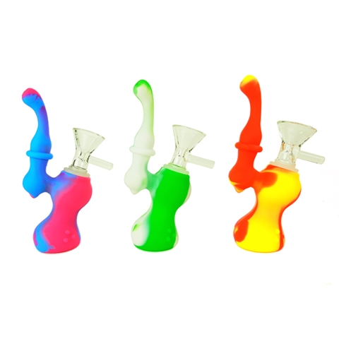 4.75'' Calabash Style Silicone WATER PIPE(on sale)